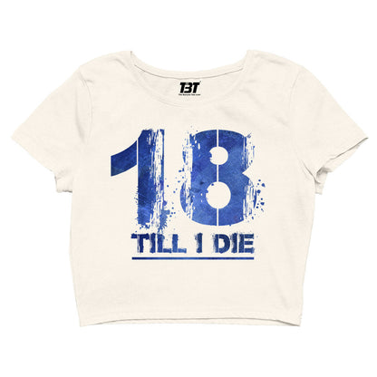 bryan adams 18 till i die crop top music band buy online united states of america usa the banyan tee tbt men women girls boys unisex Sky Blue