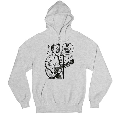 bryan adams 18 till i die hoodie hooded sweatshirt winterwear music band buy online united states usa the banyan tee tbt men women girls boys unisex gray