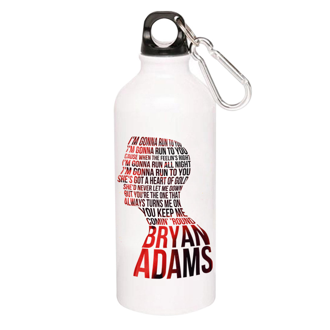 bryan adams run to you sipper steel water bottle flask gym shaker music band buy online india the banyan tee tbt men women girls boys unisex