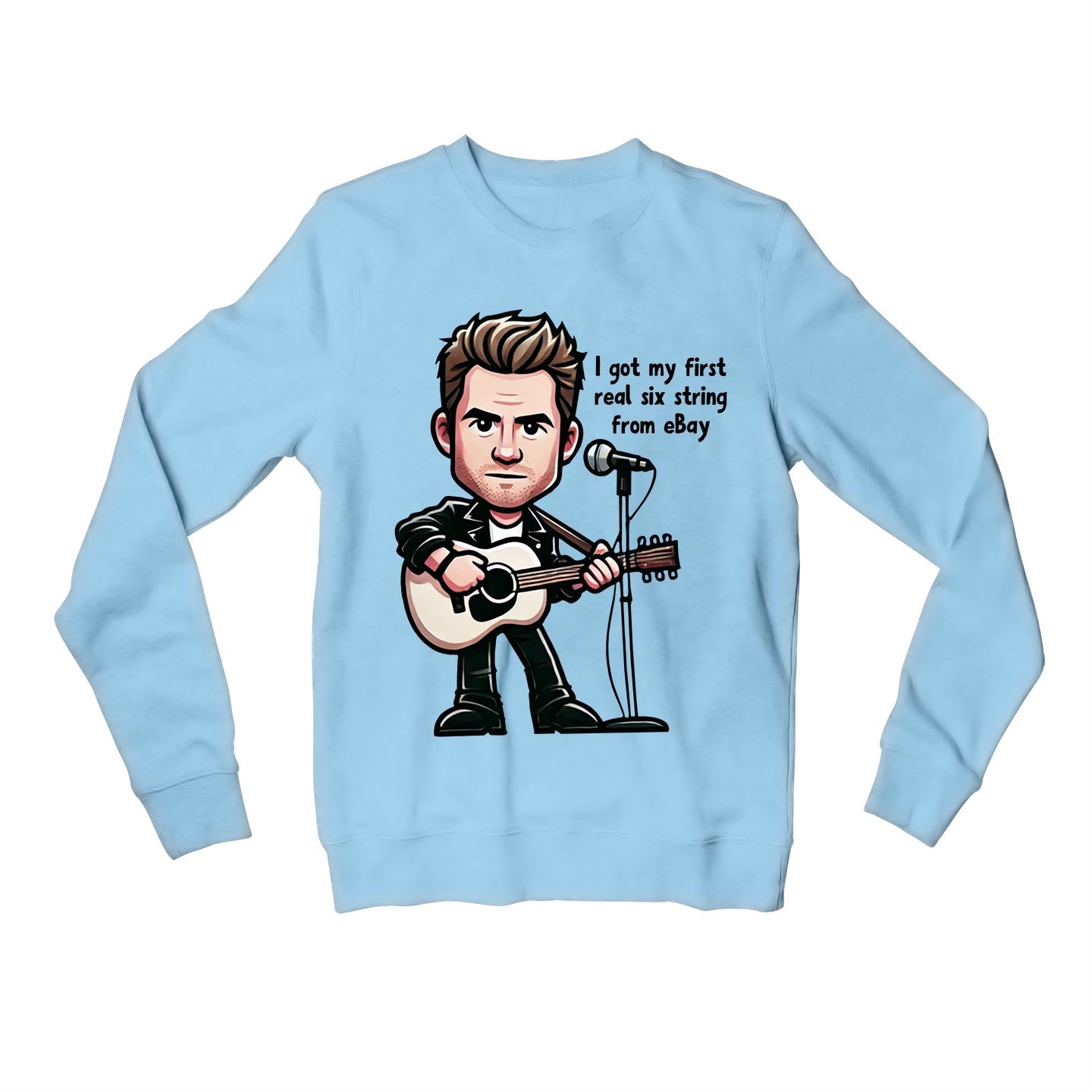 bryan adams summer of 69 meme sweatshirt upper winterwear music band buy online united states usa the banyan tee tbt men women girls boys unisex baby blue