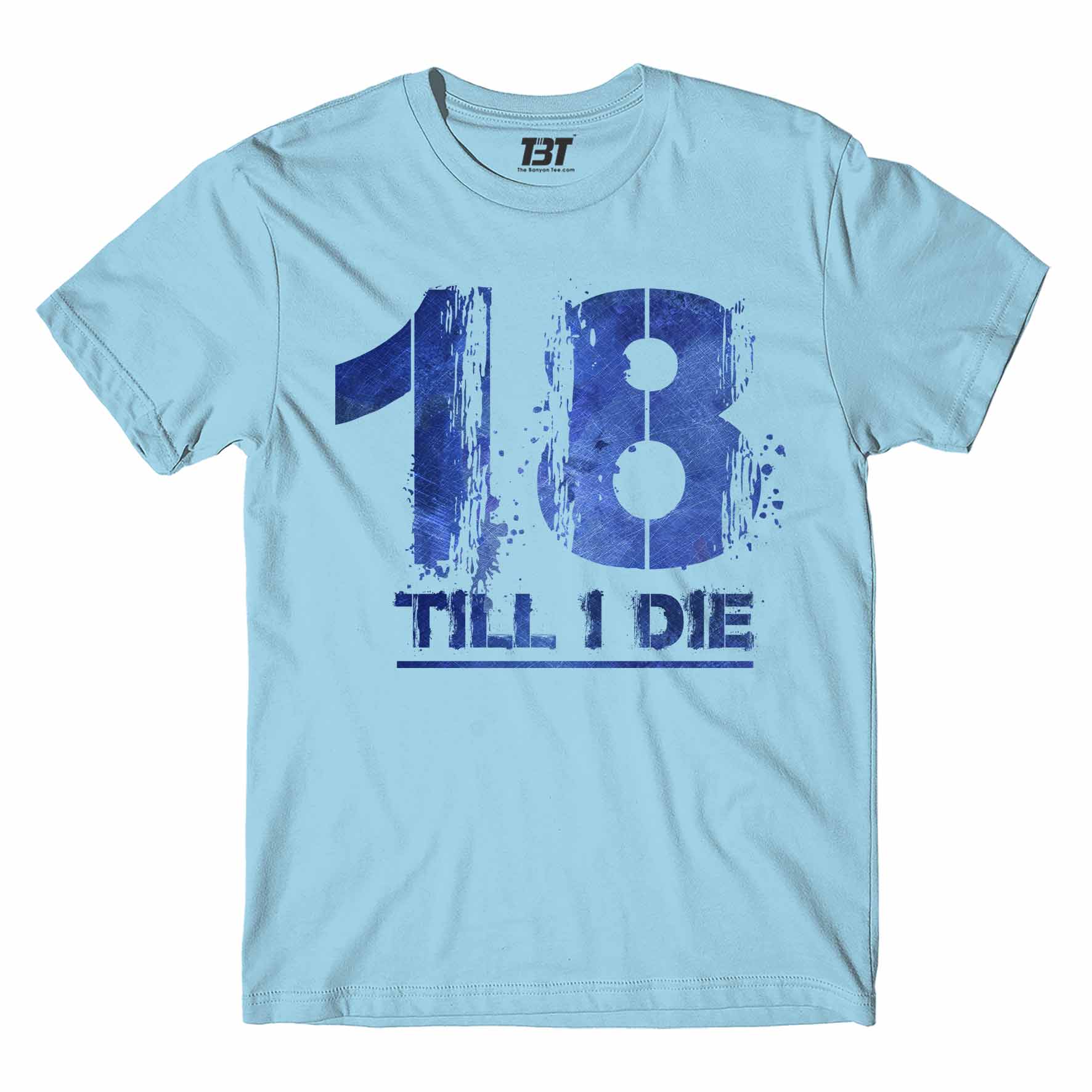 bryan adams 18 till i die t-shirt music band buy online usa united states the banyan tee tbt men women girls boys unisex Ocean Blue