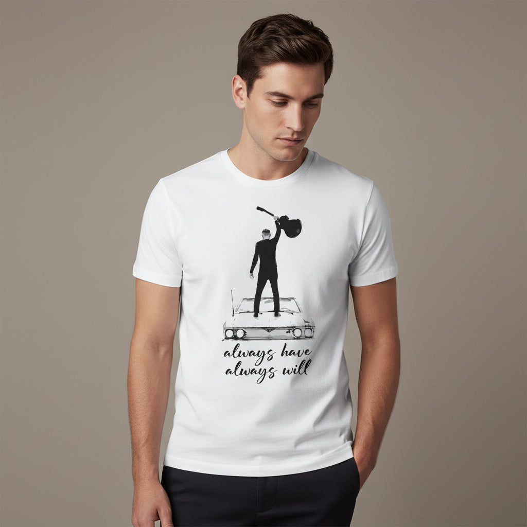 bryan adams always have, always will t-shirt music band buy online united states of america usa the banyan tee tbt men women girls boys unisex white