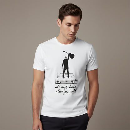 bryan adams always have, always will t-shirt music band buy online united states of america usa the banyan tee tbt men women girls boys unisex white