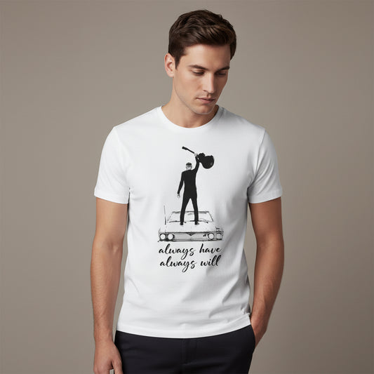 bryan adams always have, always will t-shirt music band buy online united states of america usa the banyan tee tbt men women girls boys unisex white