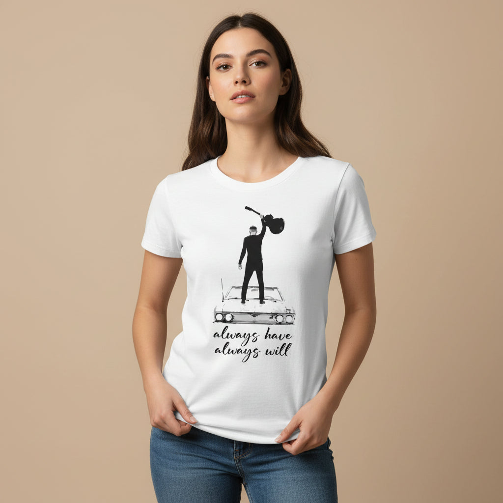 bryan adams always have, always will t-shirt music band buy online united states of america usa the banyan tee tbt men women girls boys unisex white