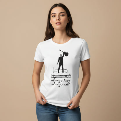 bryan adams always have, always will t-shirt music band buy online united states of america usa the banyan tee tbt men women girls boys unisex white
