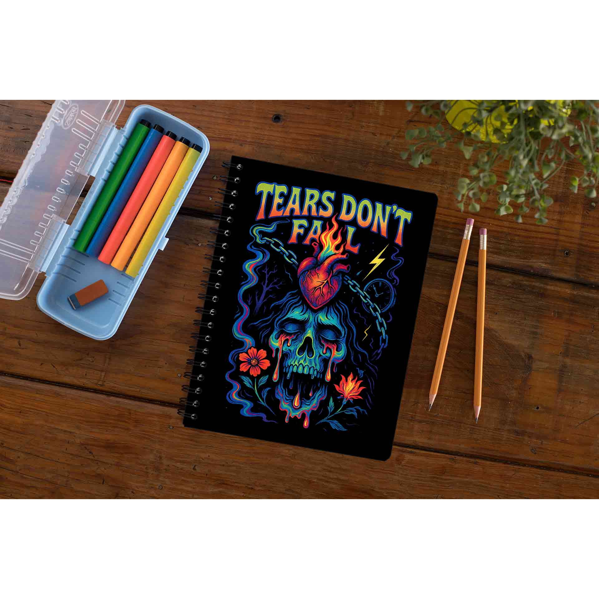 bullet for my valentine tears don't fall notebook notepad diary buy online united states of america usa the banyan tee tbt unruled