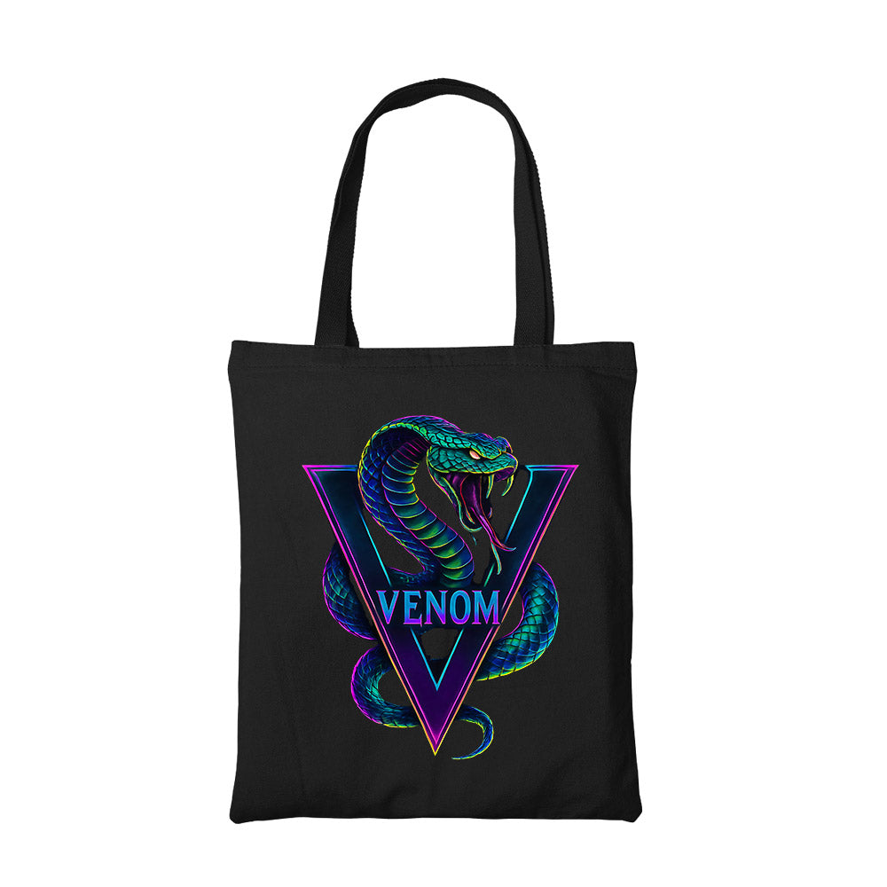 bullet for my valentine venom tote bag cotton printed music band buy online united states usa the banyan tee tbt men women girls boys unisex  
