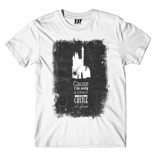 linkin park castle of glass t-shirt music band buy online united states of america usa the banyan tee tbt men women girls boys unisex white