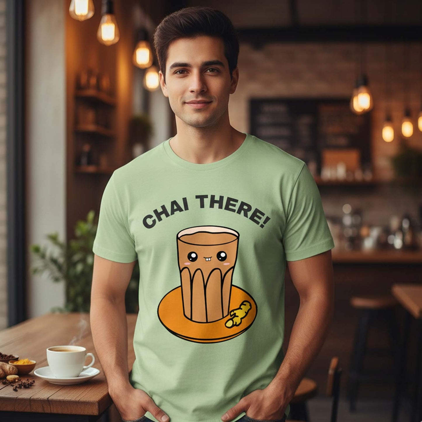 graphic chai there t-shirt printed graphic stylish buy online united states usa the banyan tee tbt men women girls boys unisex jade 