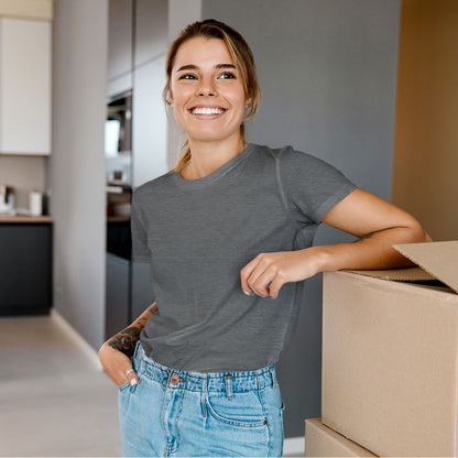 Charcoal Melange Top | Everyday Fashion Essential