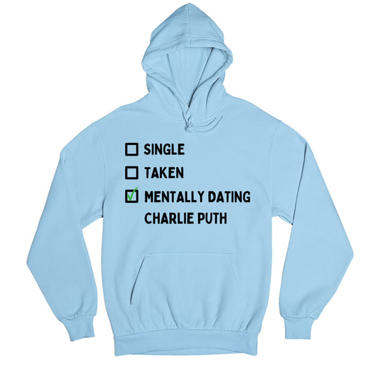 charlie puth mentally dating puth hoodie hooded sweatshirt winterwear music band buy online usa united states of america the banyan tee tbt men women girls boys unisex baby blue