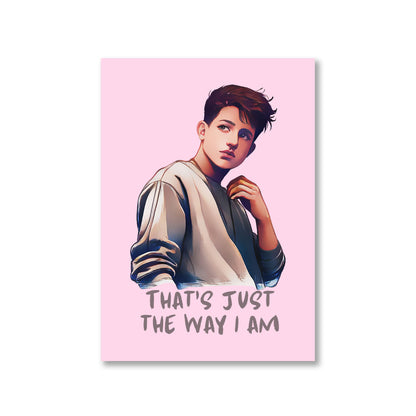 charlie puth the way i am poster wall art buy online united states of america usa the banyan tee tbt a4