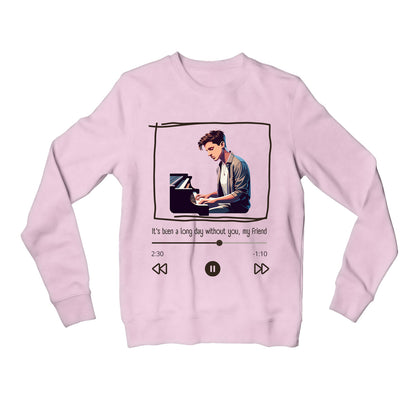 charlie puth see you again sweatshirt upper winterwear music band buy online united states of america usa the banyan tee tbt men women girls boys unisex baby pink it's been a long day without you, my friend and i'll tell you all about it when i see you again