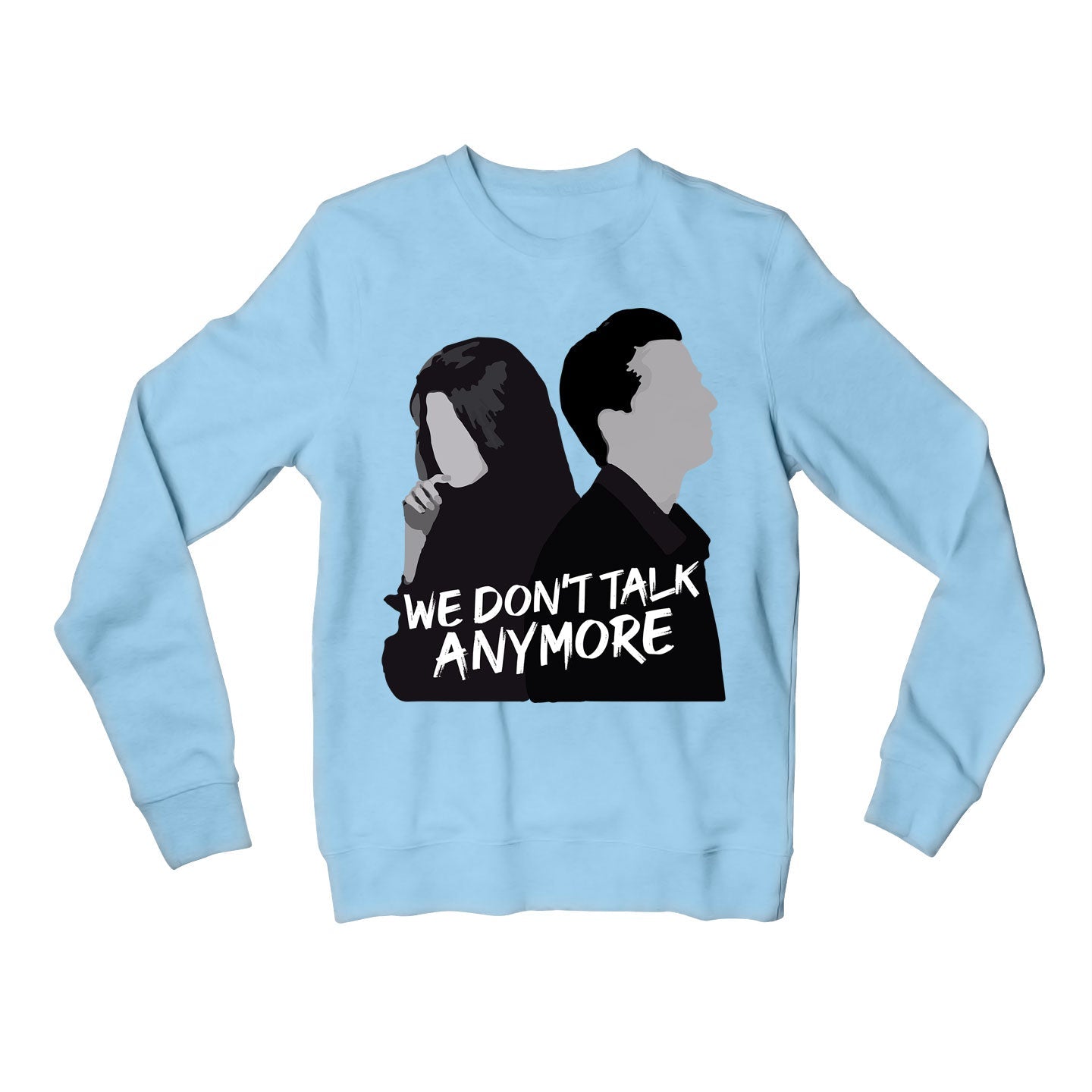 charlie puth we don't talk anymore sweatshirt upper winterwear music band buy online united states usa the banyan tee tbt men women girls boys unisex black