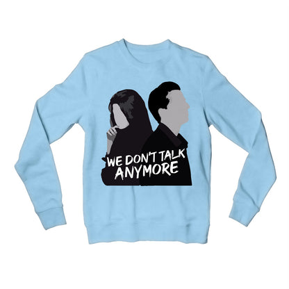 charlie puth we don't talk anymore sweatshirt upper winterwear music band buy online united states usa the banyan tee tbt men women girls boys unisex black