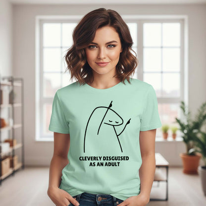 graphic clearly disguised t-shirt printed graphic stylish buy online united states usa the banyan tee tbt men women girls boys unisex jade 