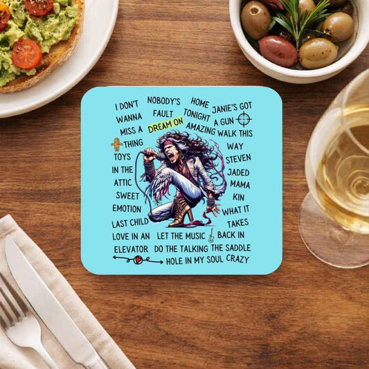 aerosmith songs 5 more minutes coasters wooden table cups indian music band buy online india the banyan tee tbt men women girls boys unisex