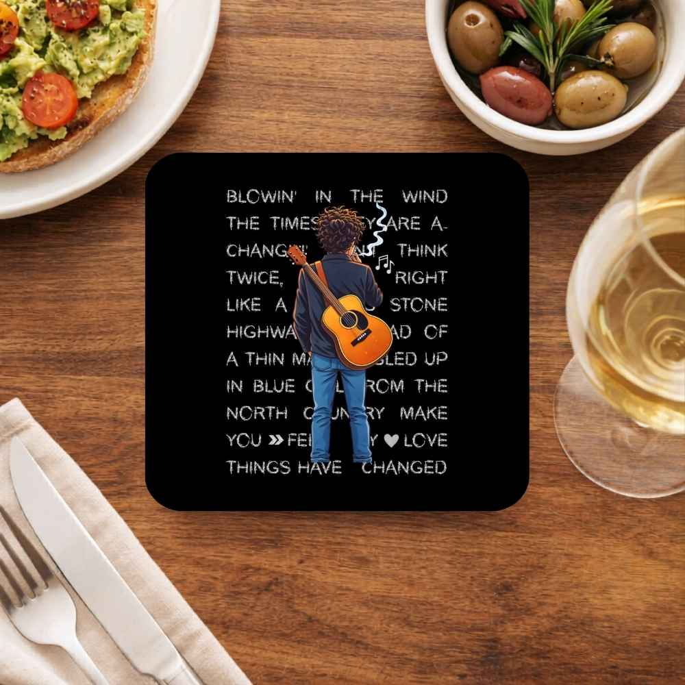 bob dylan dylanite coasters wooden table cups united states usan music band buy online united states usa the banyan tee tbt men women girls boys unisex  