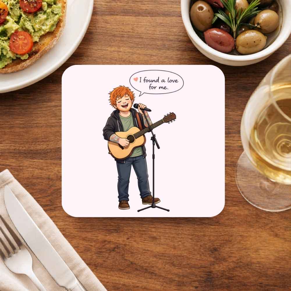 ed sheeran i found a love coasters wooden table cups united states usan music band buy online united states usa the banyan tee tbt men women girls boys unisex  