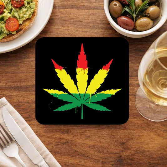 bob marley unity leaf coasters wooden table cups united states usan music band buy online united states usa the banyan tee tbt men women girls boys unisex  