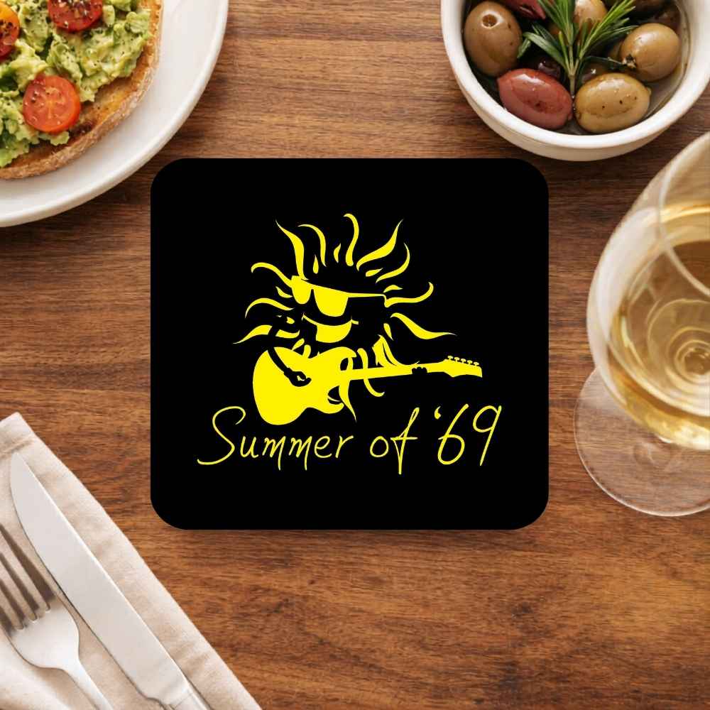 bryan adams summer of '69 coasters wooden table cups indian music band buy online india the banyan tee tbt men women girls boys unisex