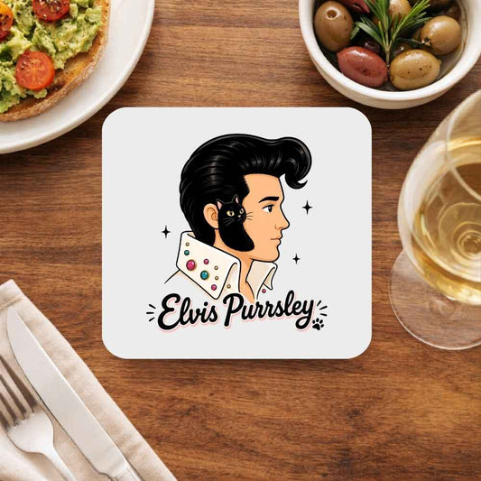 elvis presley purrsley coasters wooden table cups united states usan music band buy online united states usa the banyan tee tbt men women girls boys unisex  