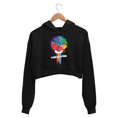 coldplay a head full of dreams crop hoodie hooded sweatshirt upper winterwear music band buy online india the banyan tee tbt men women girls boys unisex black