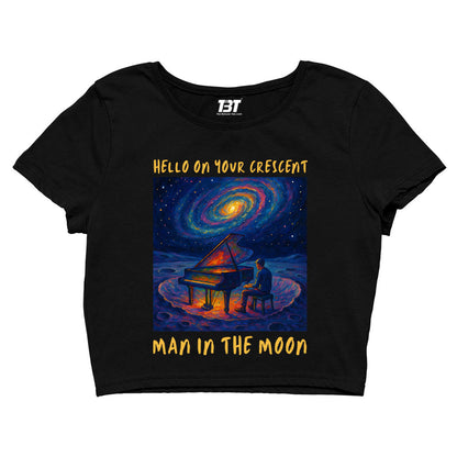 coldplay man in the moon crop top music band buy online united states usa the banyan tee tbt men women girls boys unisex s