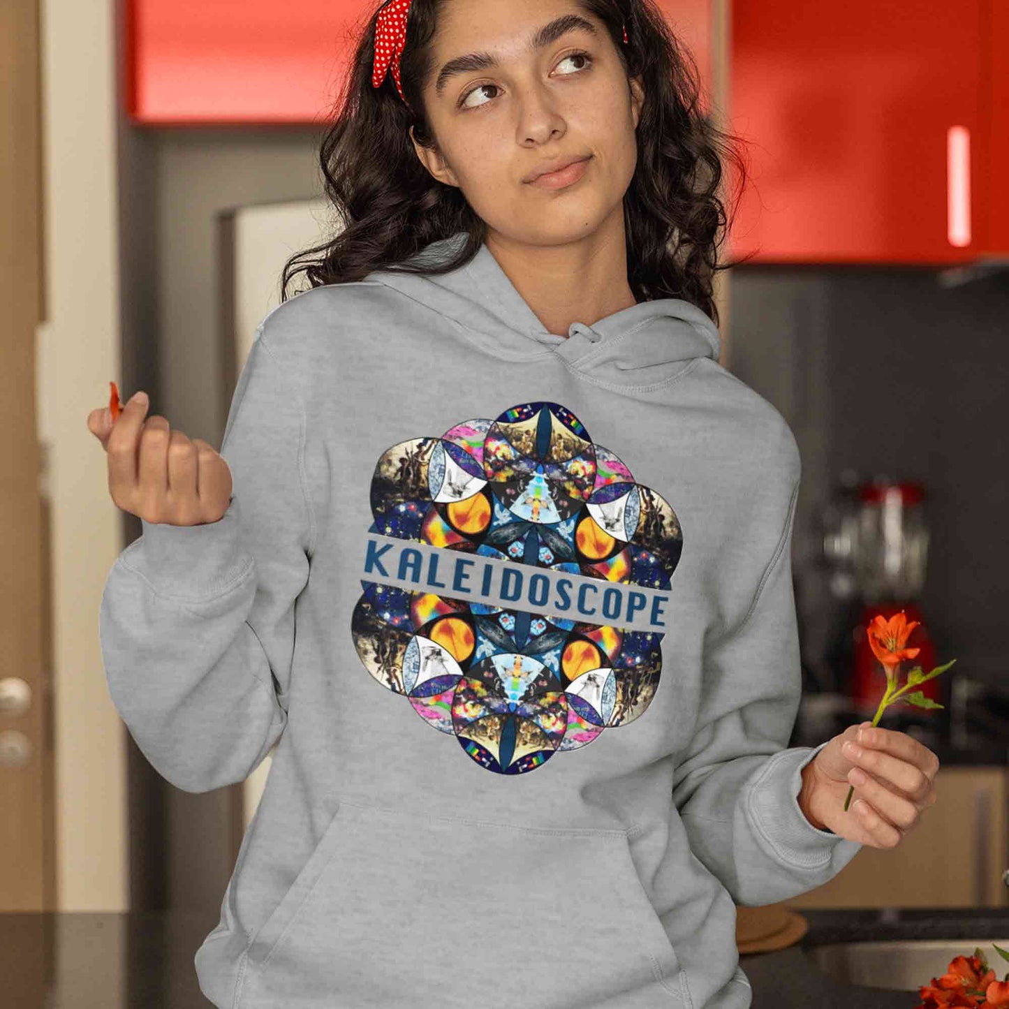 coldplay kaleidoscope hoodie hooded sweatshirt winterwear music band buy online united states usa the banyan tee tbt men women girls boys unisex gray