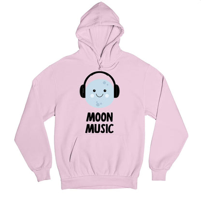 coldplay inspired moon tunes hoodie hooded sweatshirt winterwear music band buy online united states usa the banyan tee tbt men women girls boys unisex baby pink