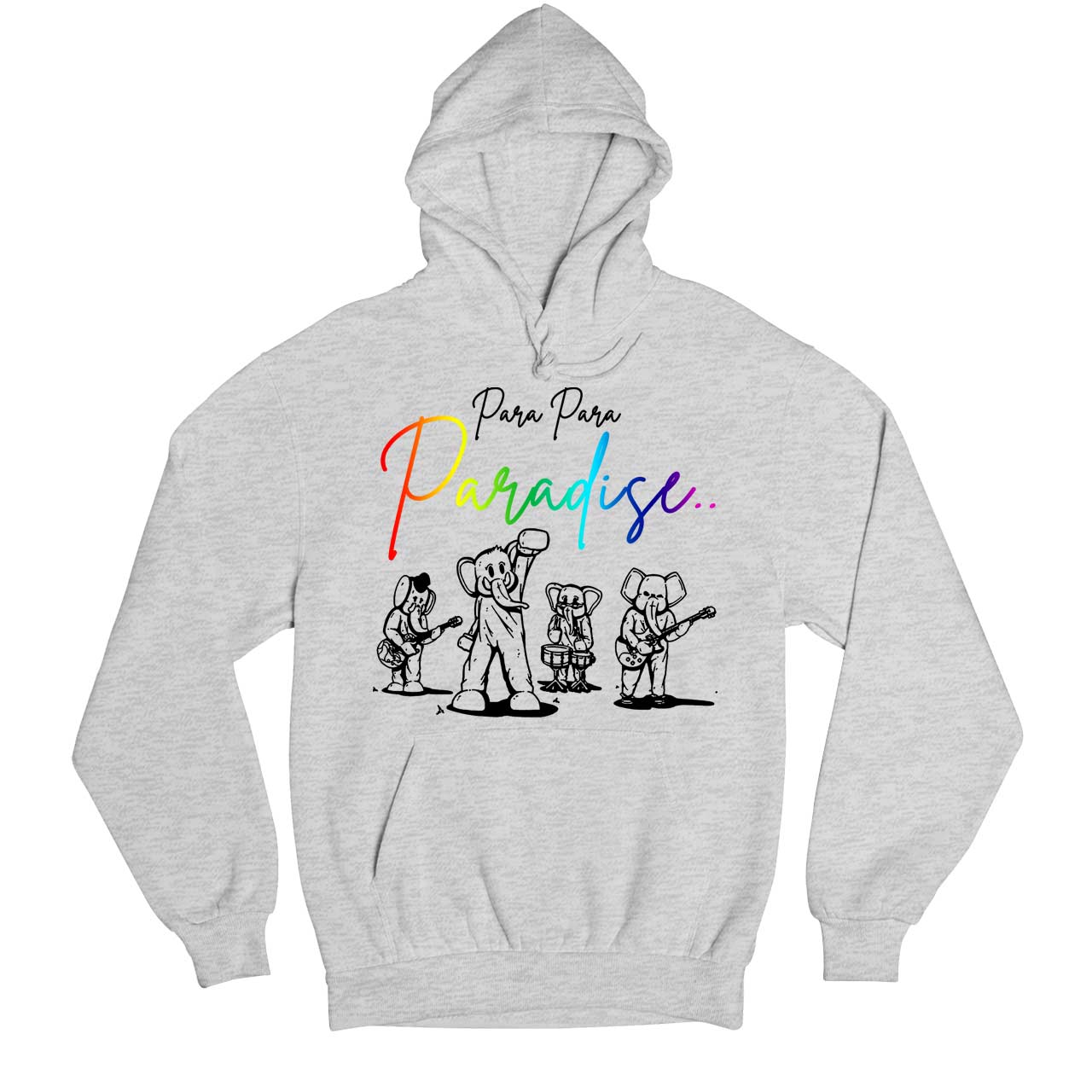coldplay para para paradise hoodie hooded sweatshirt winterwear music band buy online united states usa the banyan tee tbt men women girls boys unisex gray