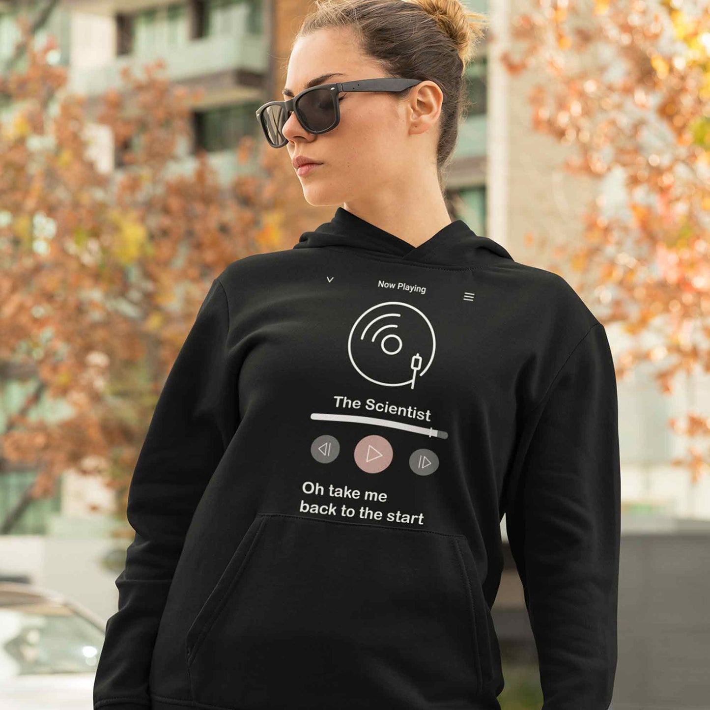 coldplay the scientist hoodie hooded sweatshirt winterwear music band buy online usa united states of america the banyan tee tbt men women girls boys unisex black