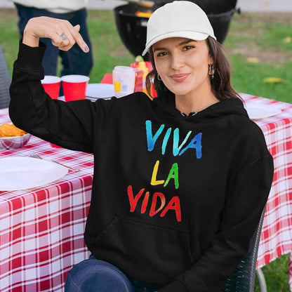 coldplay viva la vida hoodie hooded sweatshirt winterwear music band buy online united states usa the banyan tee tbt men women girls boys unisex black