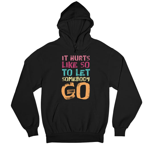 coldplay let somebody go hoodie hooded sweatshirt winterwear music band buy online united states usa the banyan tee tbt men women girls boys unisex black