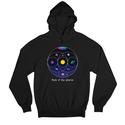 coldplay music of the spheres hoodie hooded sweatshirt winterwear music band buy online usa united states of america the banyan tee tbt men women girls boys unisex black