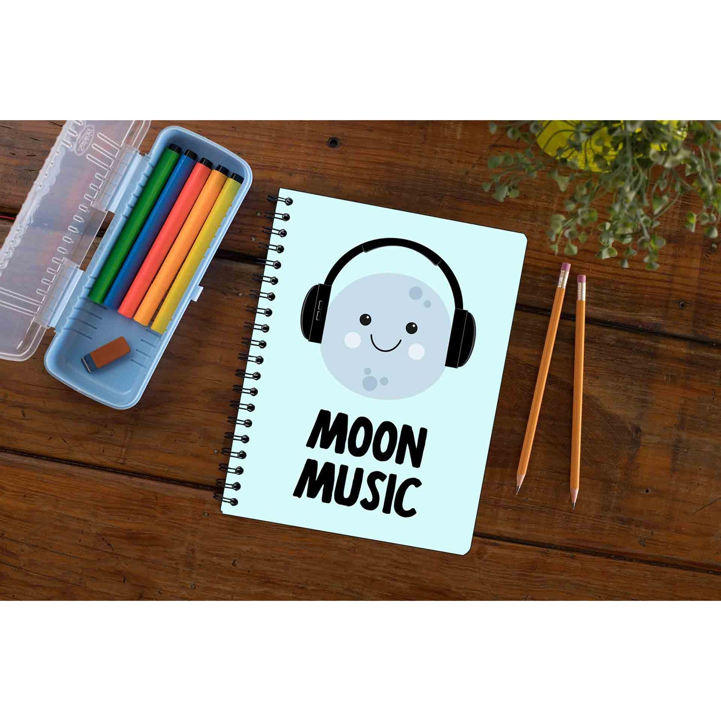 coldplay moon tunes notebook notepad diary buy online united states of america usa the banyan tee tbt unruled 