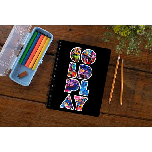 coldplay grafitti art notebook notepad diary buy online united states of america usa the banyan tee tbt unruled