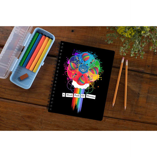 coldplay a head full of dreams notebook notepad diary buy online united states of america usa the banyan tee tbt unruled