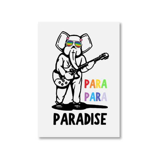 coldplay chasing paradise poster wall art buy online united states of america usa the banyan tee tbt a4 