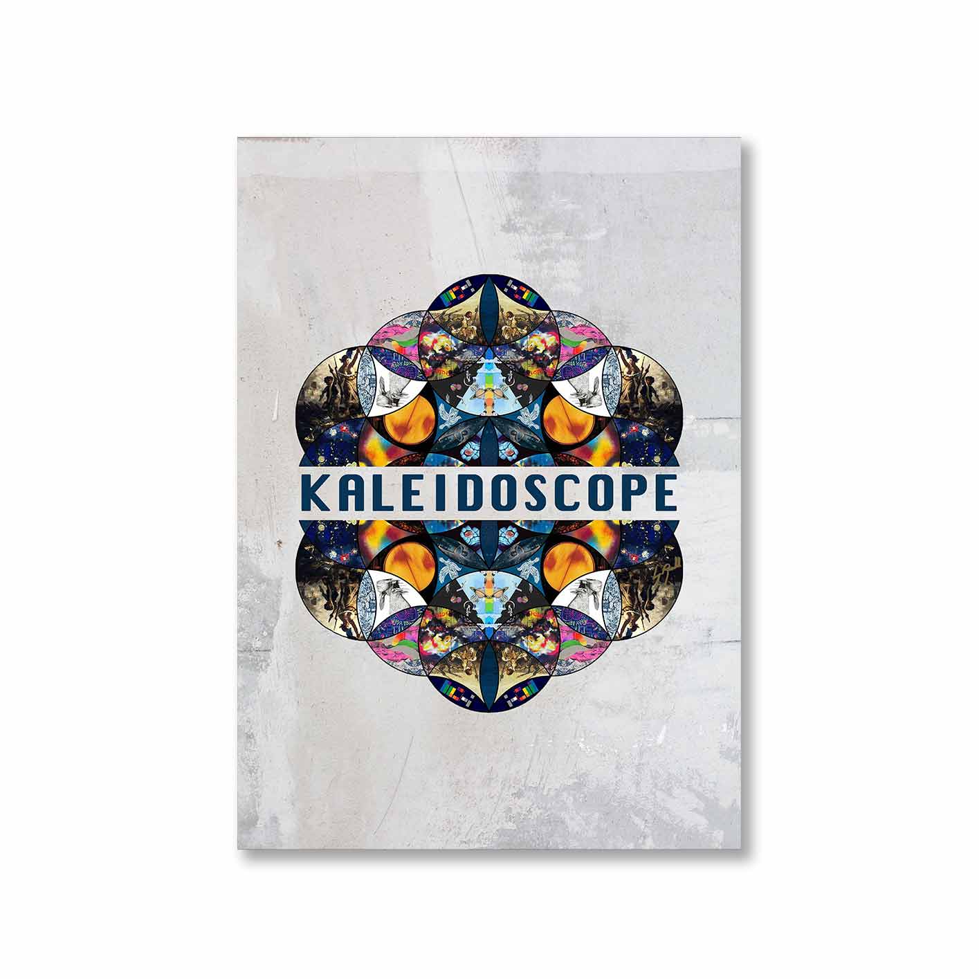 coldplay kaleidoscope poster wall art buy online united states of america usa the banyan tee tbt a4