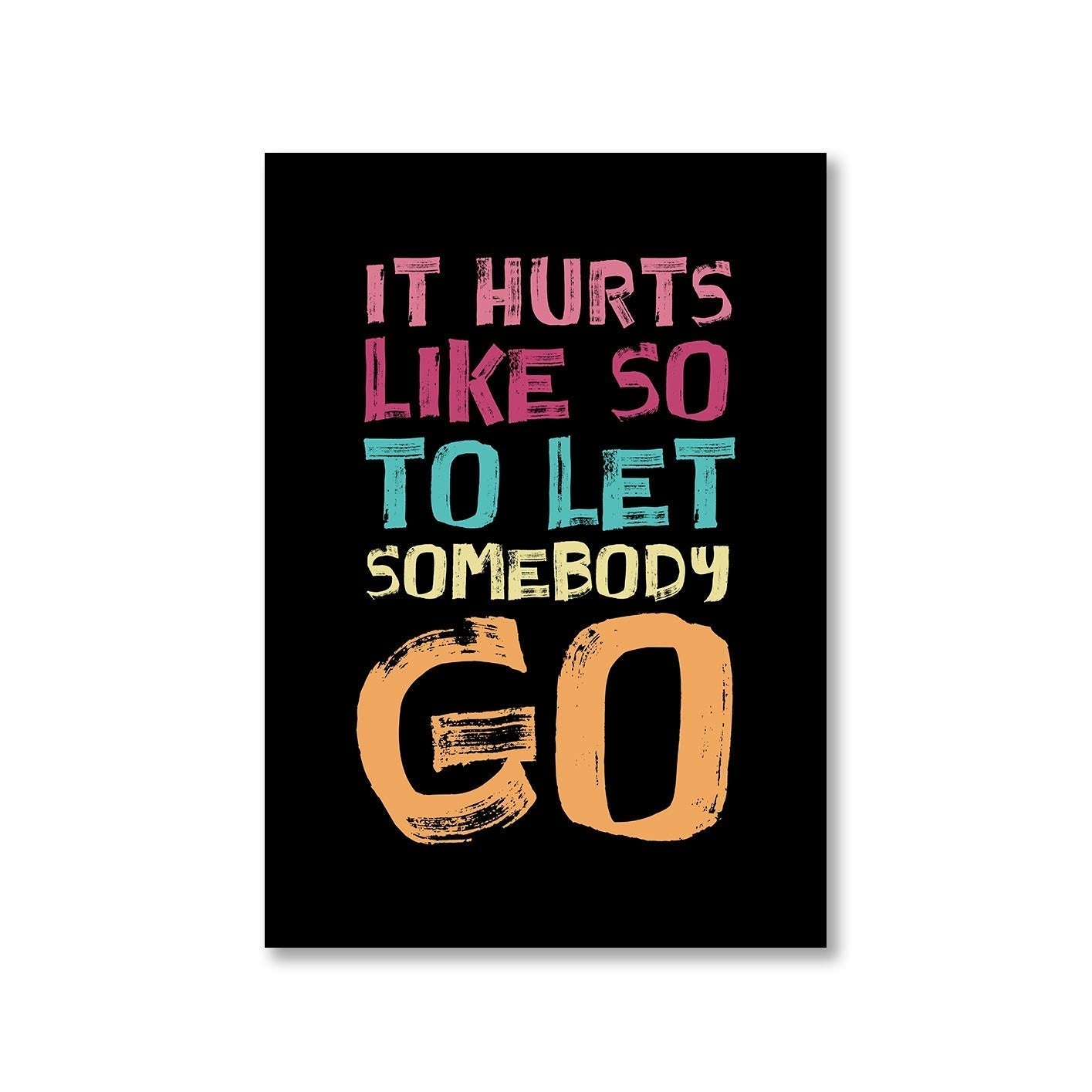 coldplay let somebody go poster wall art buy online united states of america usa the banyan tee tbt a4