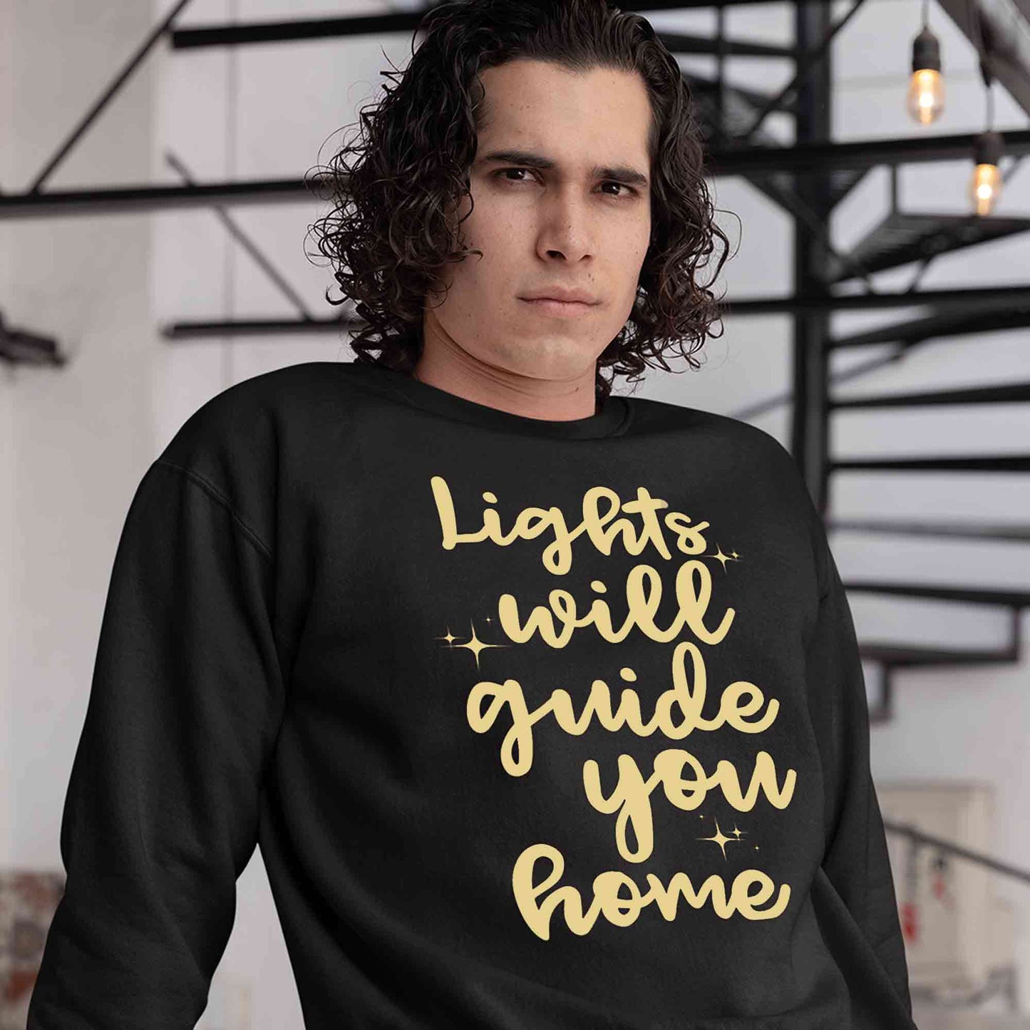 coldplay lights will guide you home sweatshirt upper winterwear music band buy online united states usa the banyan tee tbt men women girls boys unisex black fix you