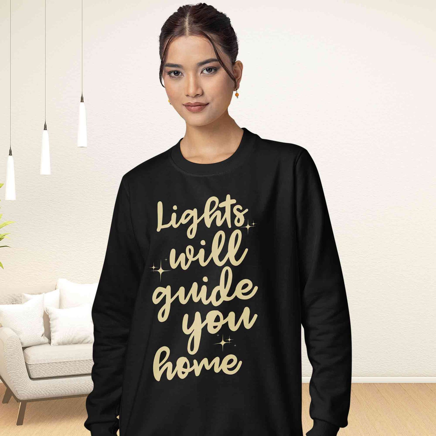 coldplay lights will guide you home sweatshirt upper winterwear music band buy online united states usa the banyan tee tbt men women girls boys unisex black fix you