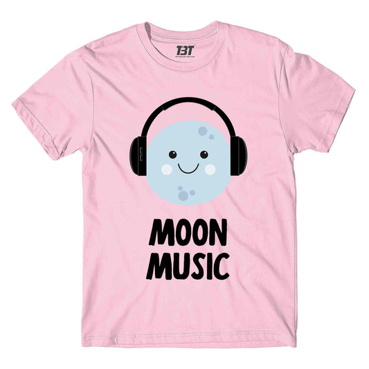 coldplay moon tunes t-shirt music band buy online united states of america usa the banyan tee tbt men women girls boys unisex baby pink 