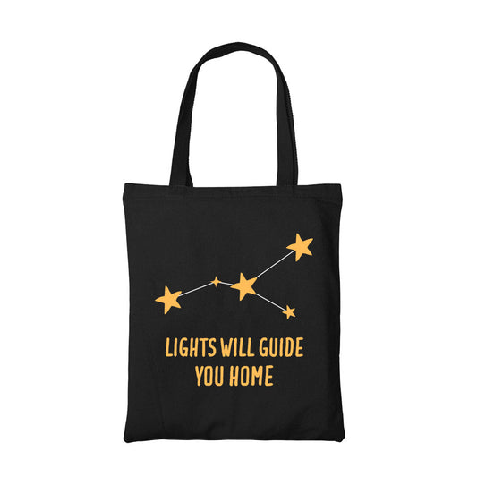 coldplay guiding lights tote bag music band buy online united states of america usa the banyan tee tbt men women girls boys unisex  