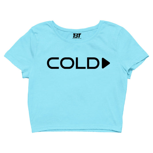 coldplay inspired play crop top music band buy online united states of america usa the banyan tee tbt men women girls boys unisex Sky Blue