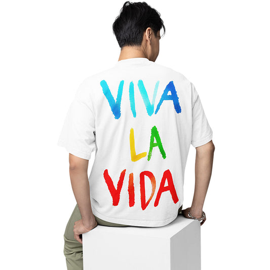 coldplay oversized t shirt - viva la vida music t-shirt white buy online india the banyan tee tbt men women girls boys unisex