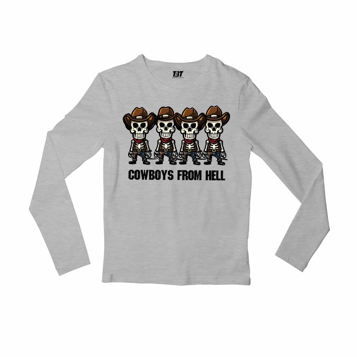 pantera cowboys from hell toon full sleeves long sleeves music band buy online india the banyan tee tbt men women girls boys unisex gray