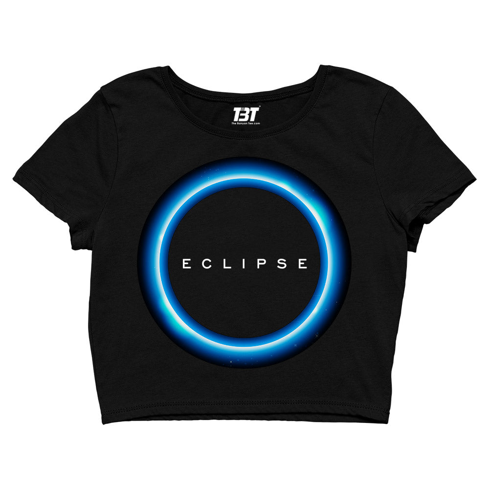 Pink Floyd Crop Top - Eclipse Crop Top The Banyan Tee TBT sports mens united states of america usa full meesho women boys flipkart